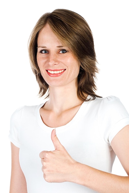 Клиент улыбается